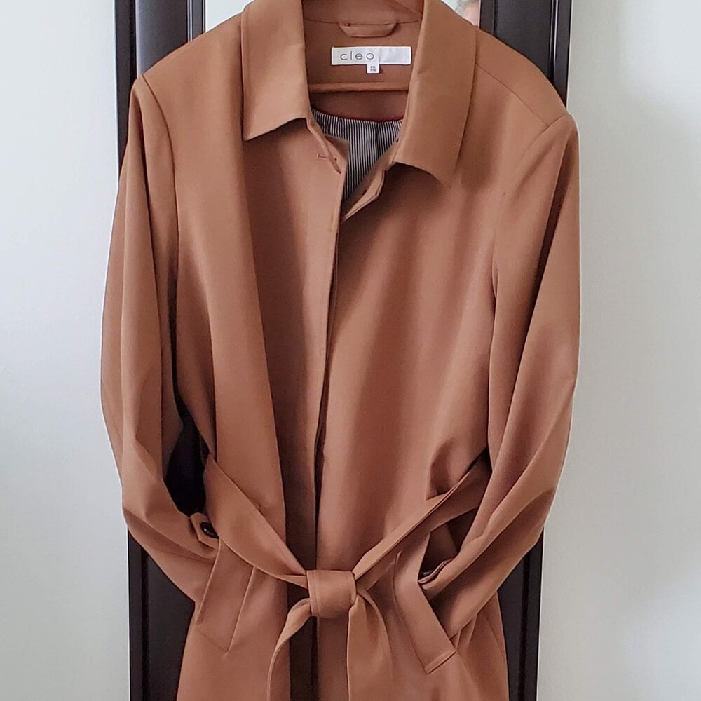 Caramel Trench Coat
